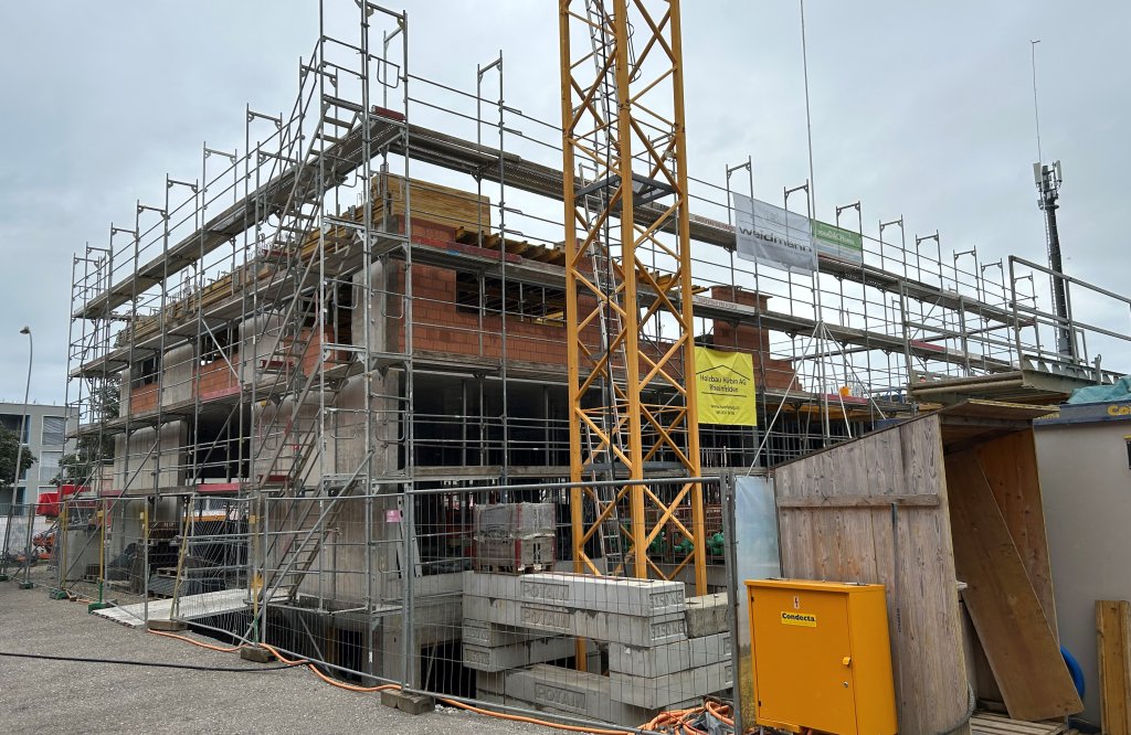 Neubau Gewerbehaus Maya Aussenansicht