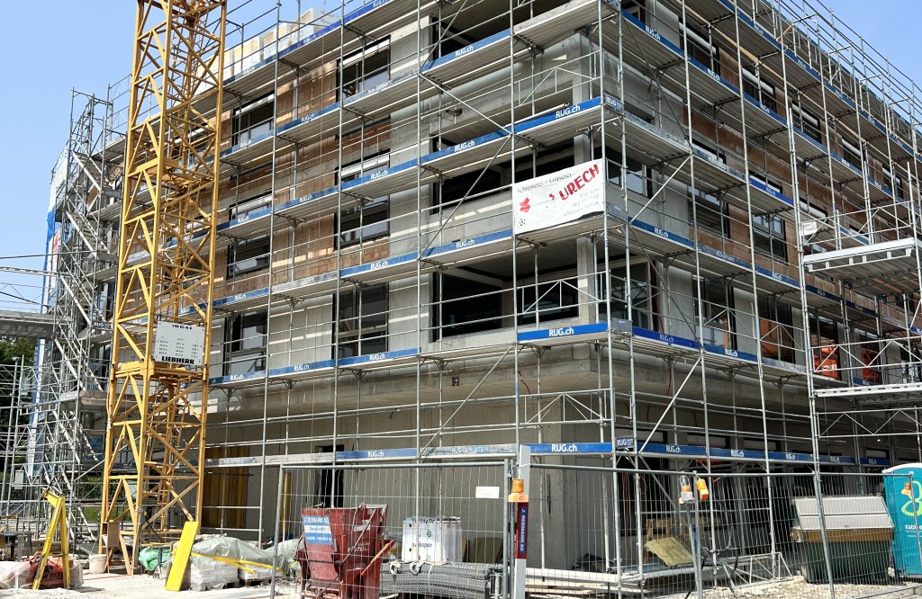 Ansicht Rohbau Seon 1,