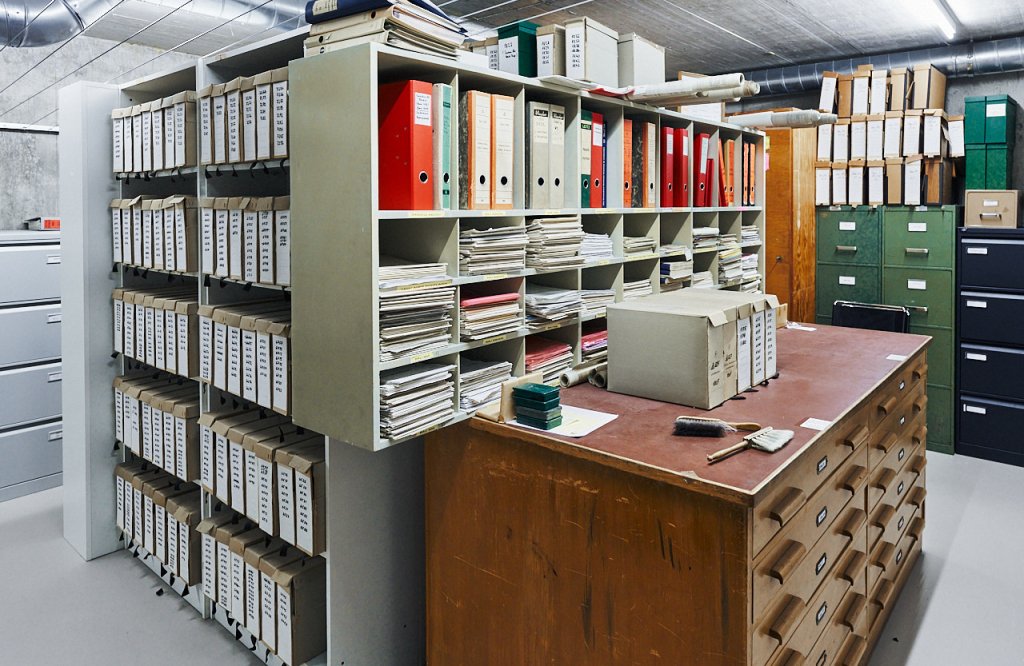 Archiv im Keller