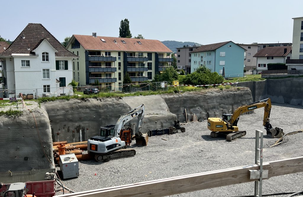 Baugrube Seon 2