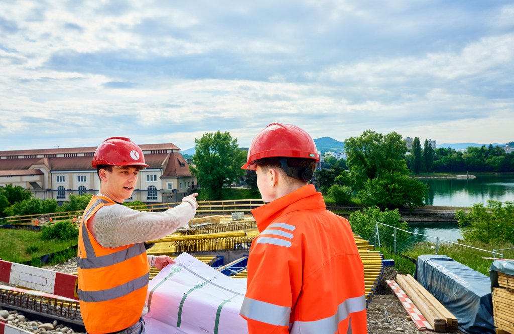 Baustellenerklärung für Schnupperlehrling