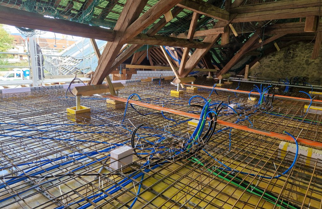 Bewehrung Decke Obergeschoss