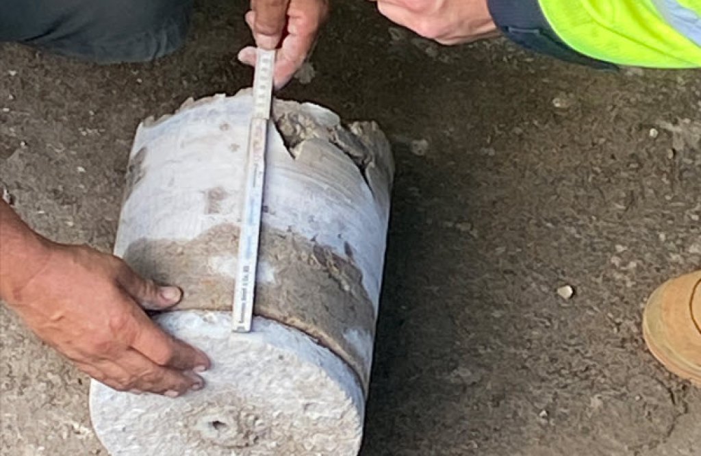 Brennetkanal Betonkern