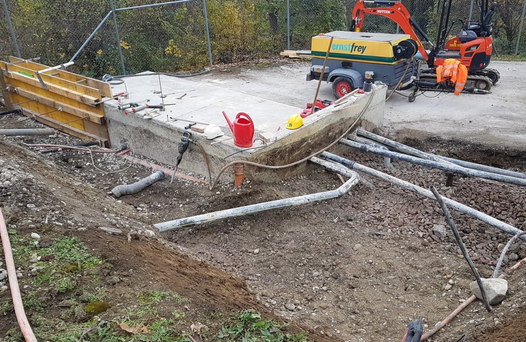 Gasersatzanlage Neubau Deponie
