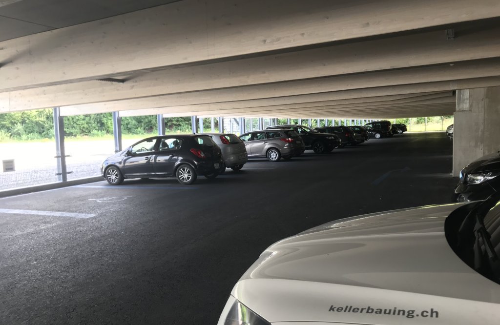 Parking in Betrieb