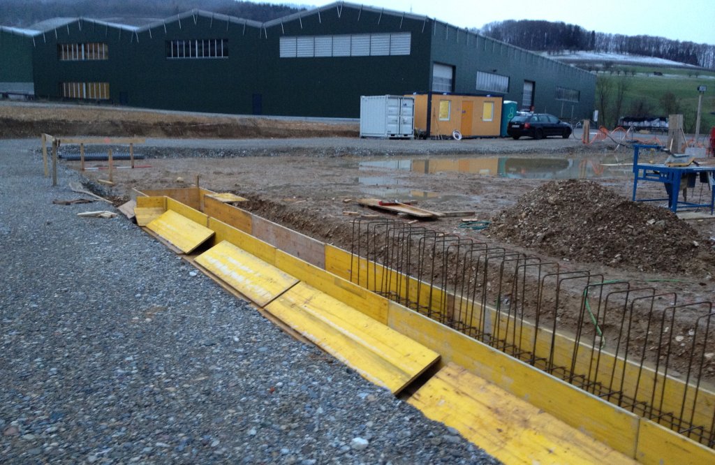 Schalung für Riegel