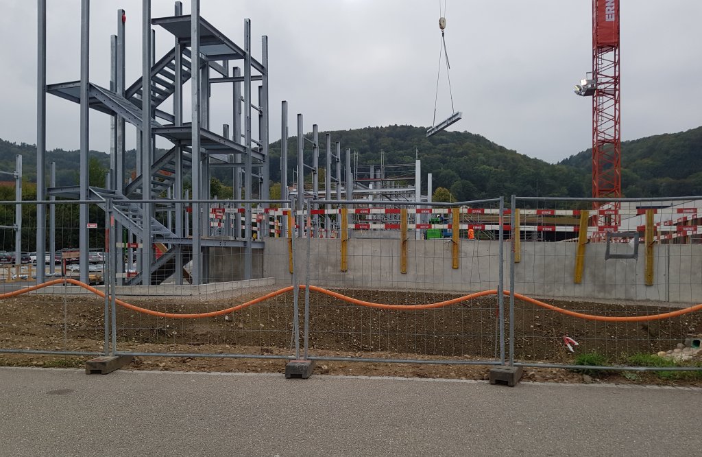 Treppenanlage aus Stahl